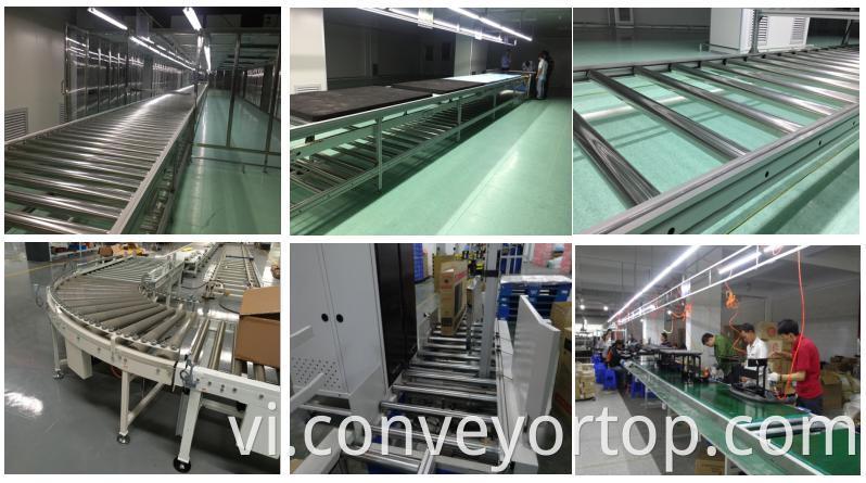 roller conveyor assembly line